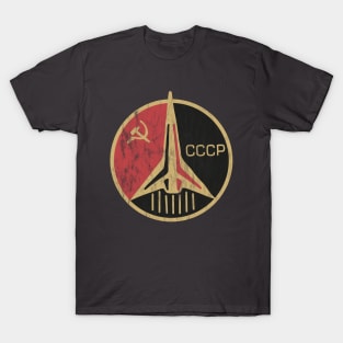 Retro Cosmonaut Mission Badge T-Shirt